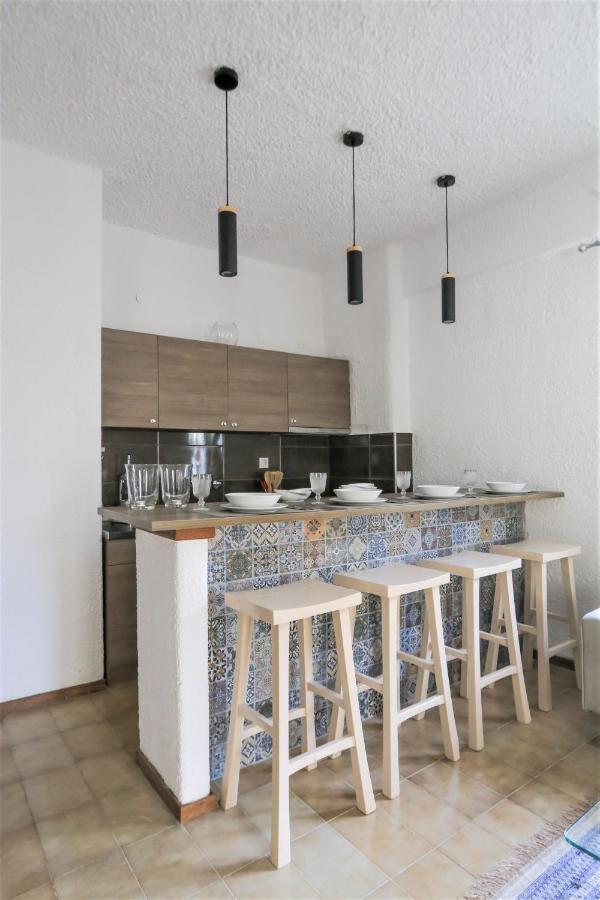 Beachfront Deluxe Apt. Pefkochori Eksteriør billede